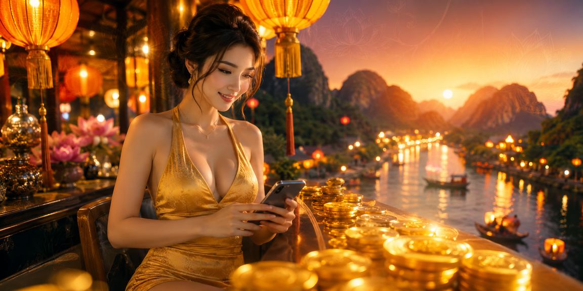 Người dùng nạp tiền và xem kèo thể thao tại chợ đêm Ninh Bình