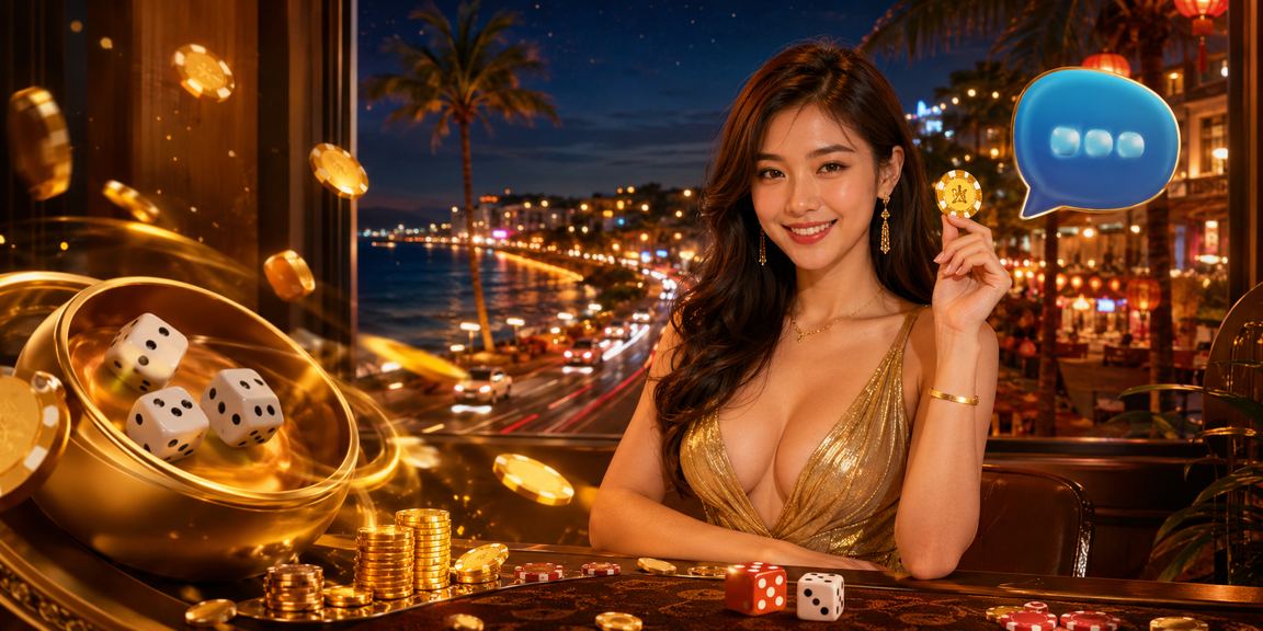 Không khí cá cược xổ số và casino sôi động tại Việt Nam buổi tối